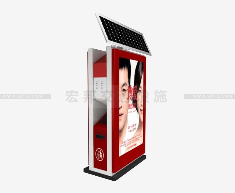 太陽能廣告垃圾箱-太陽能廣告垃圾箱生產(chǎn)、制作廠家